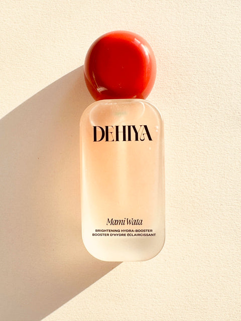 Mami Wata bottle, Red cap, DEHIYA, Brightening Hydra-Booster
